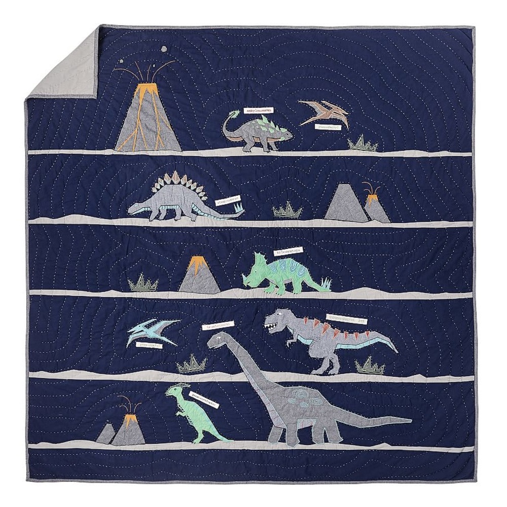Pottery Barn Kids Dinosaur Quilt